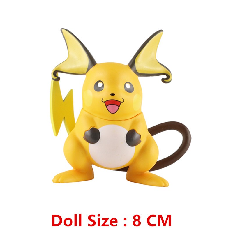 Pokemon Anime Figure Pikachu Charizard Mewtwo Flying Dragon Pocket Monster Collection Figure Action Toys Model Kids Birthday Gif