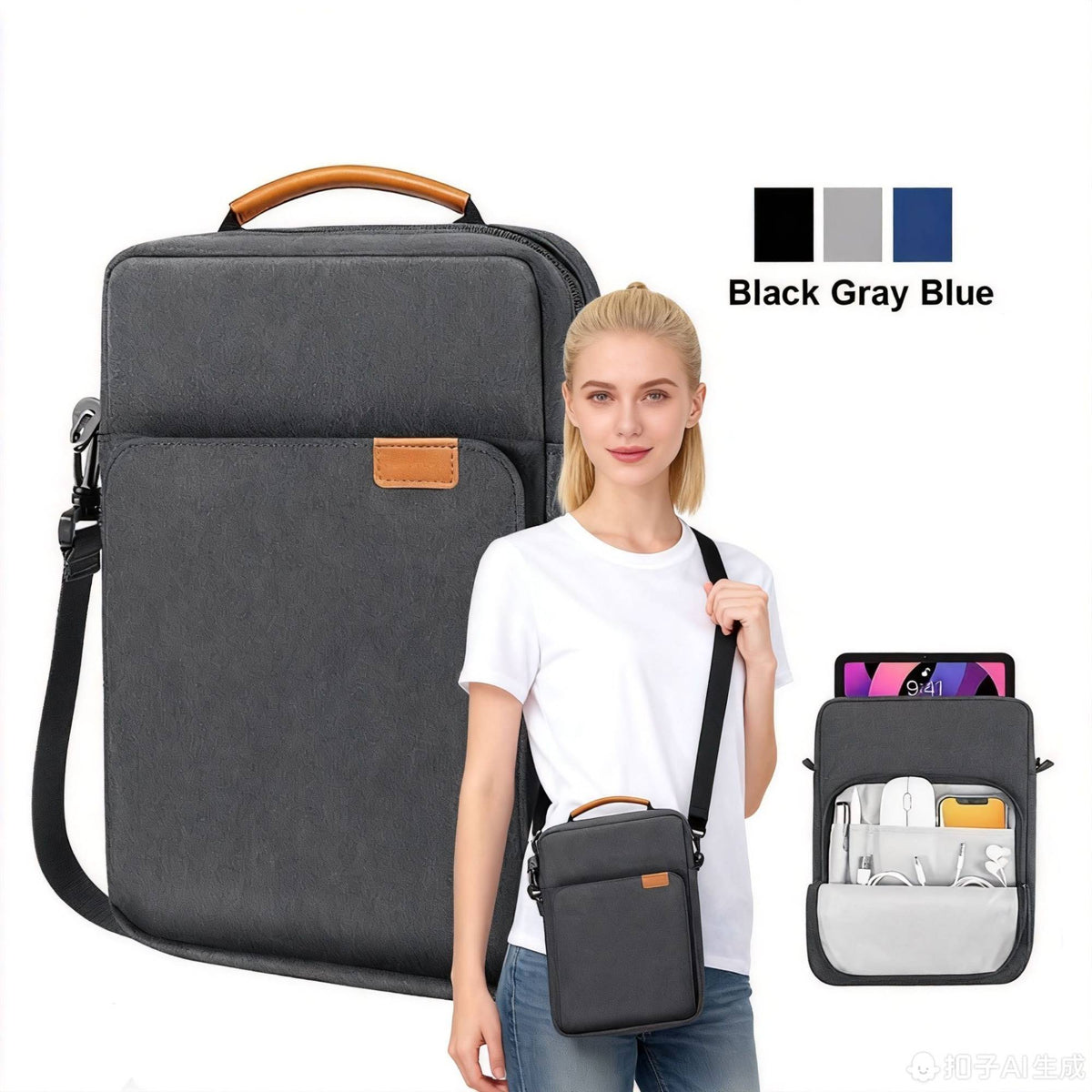 Tablet Handbag Case Sleeve Portable Pouch For iPad 9th 8th Air 4 5 Generation Bag For Xiaomi Lenovo 9.7-11in Tablet Sleeve Bag