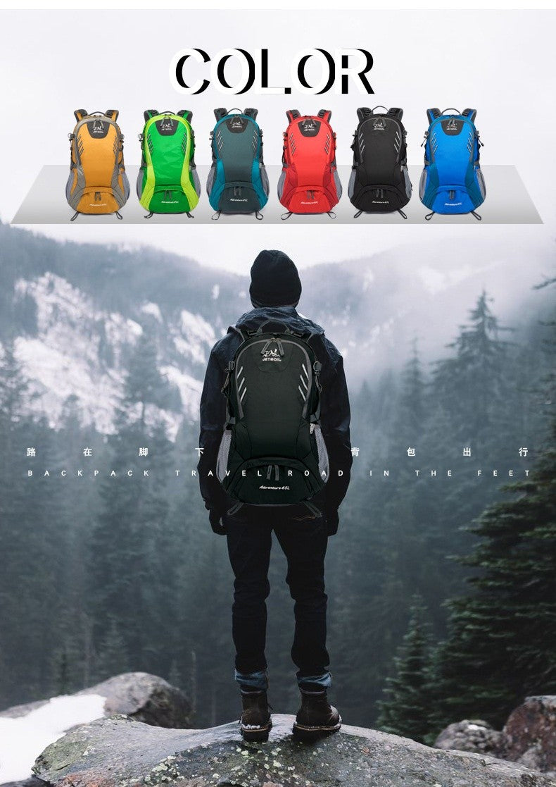 Hiking Backpacks Outdoor Waterproof Men and Women Mountaineering Travel Sports Backpack Large Capacity Camping Bag