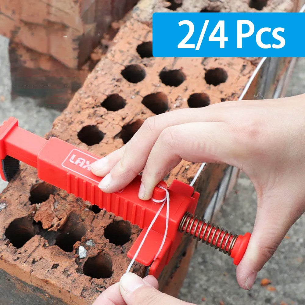 2/4pcs Bricklaying Wire Drawer Brick Liner Wall Building Wire Frame Brick Liner Runner Engineering Construction Tools