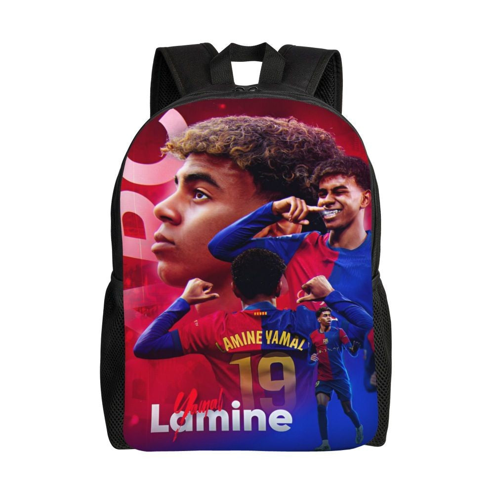 Lamine Y-Yamal Children Backpack for Kids Girls Boys Football Sports Backpacks Kawaii Daycare Child School Bag