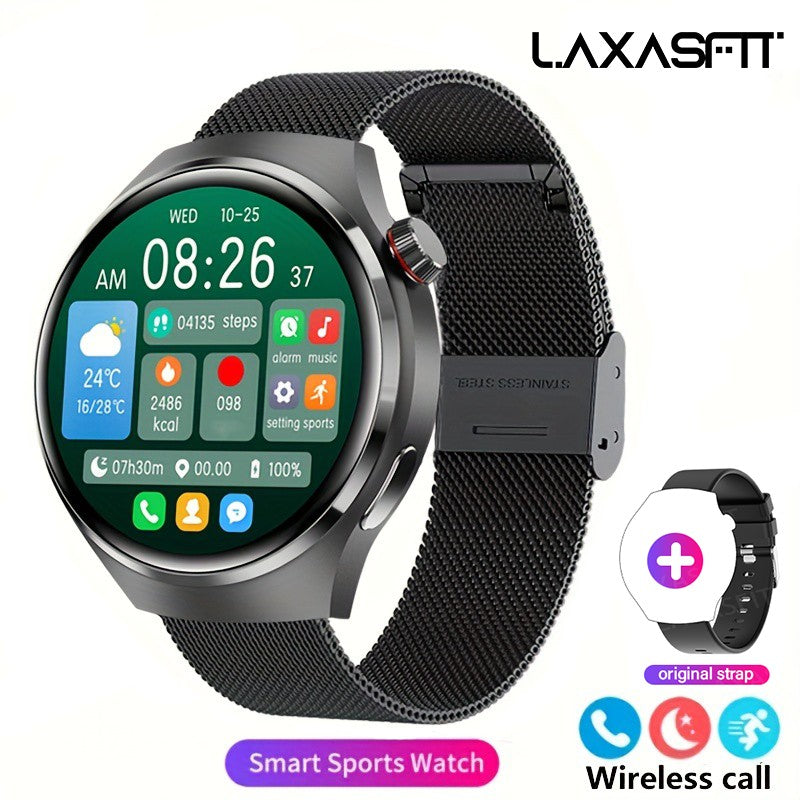 G.L Wear 2025 New Men's Smart Watch HD Display Health Tracking Bluetooth Calling Voice Assistant Sports Smartwatch