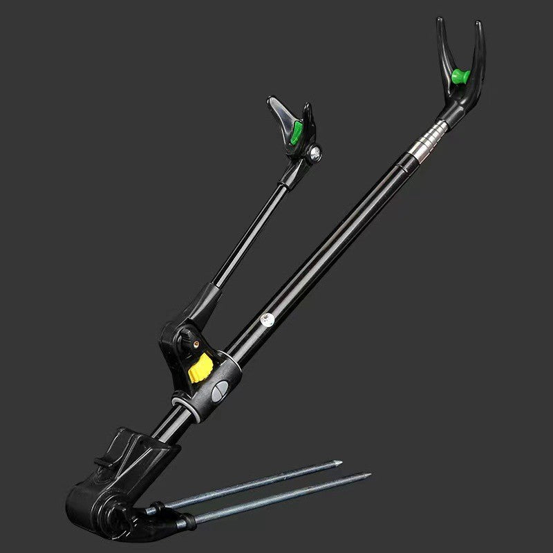 1.7M/2.1M/2.4M New Stainless Steel Thickened Telescopic Fishing Rod Bracket Fishing Rod Dual Purpose Bracket Fishing Rod Holder
