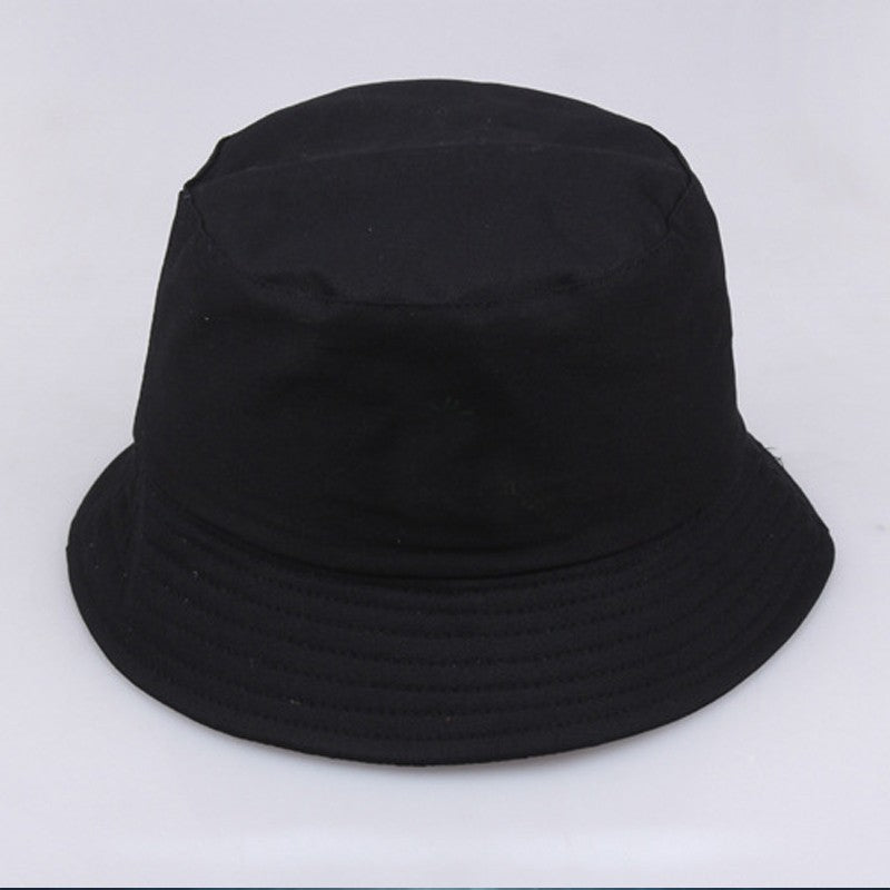 N Letter Cotton Bucket Hat for Men Women Adjustable Simple Style Fishing Cap Soft Sun Protection Outdoor Casual Daily Hat Gift