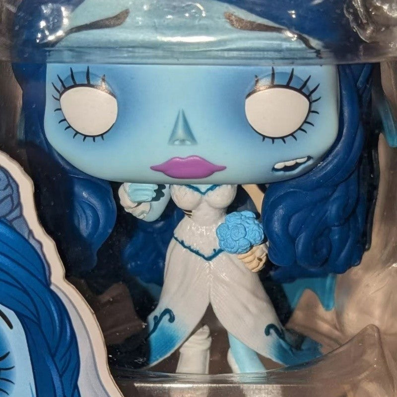 Corpse Bride Emily Genuine Funko Pop Action Doll Model 987 Vinyl Sculpture Dolls Limited Edition Collectibles Halloween Gift