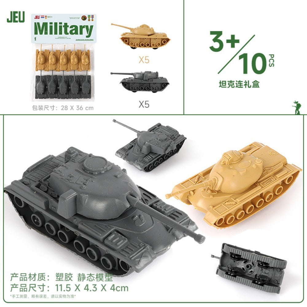 ViiKONDO Army Men Toy Military Vehicle Model Wargame Accessories Tank Radar Missile Launcher Artillery Fighter Barrack Bridge