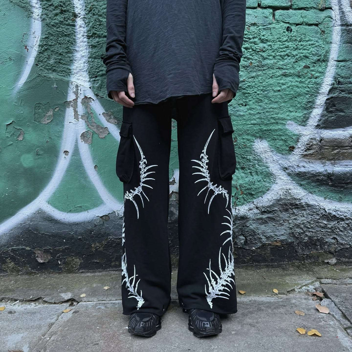 2025 High Street Trend Punk Hip-hop Fashion Loose Trousers Men Retro Harajuku Y2K Versatile Oversized Casual Pants Women