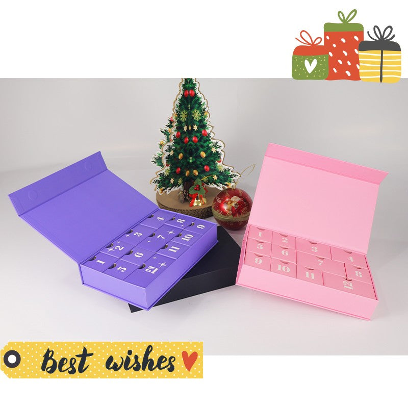 12 days Advent Calendar Christmas DIY Box Set Christmas Countdown Calendar Holiday Premium Surprise Christmas Gifts