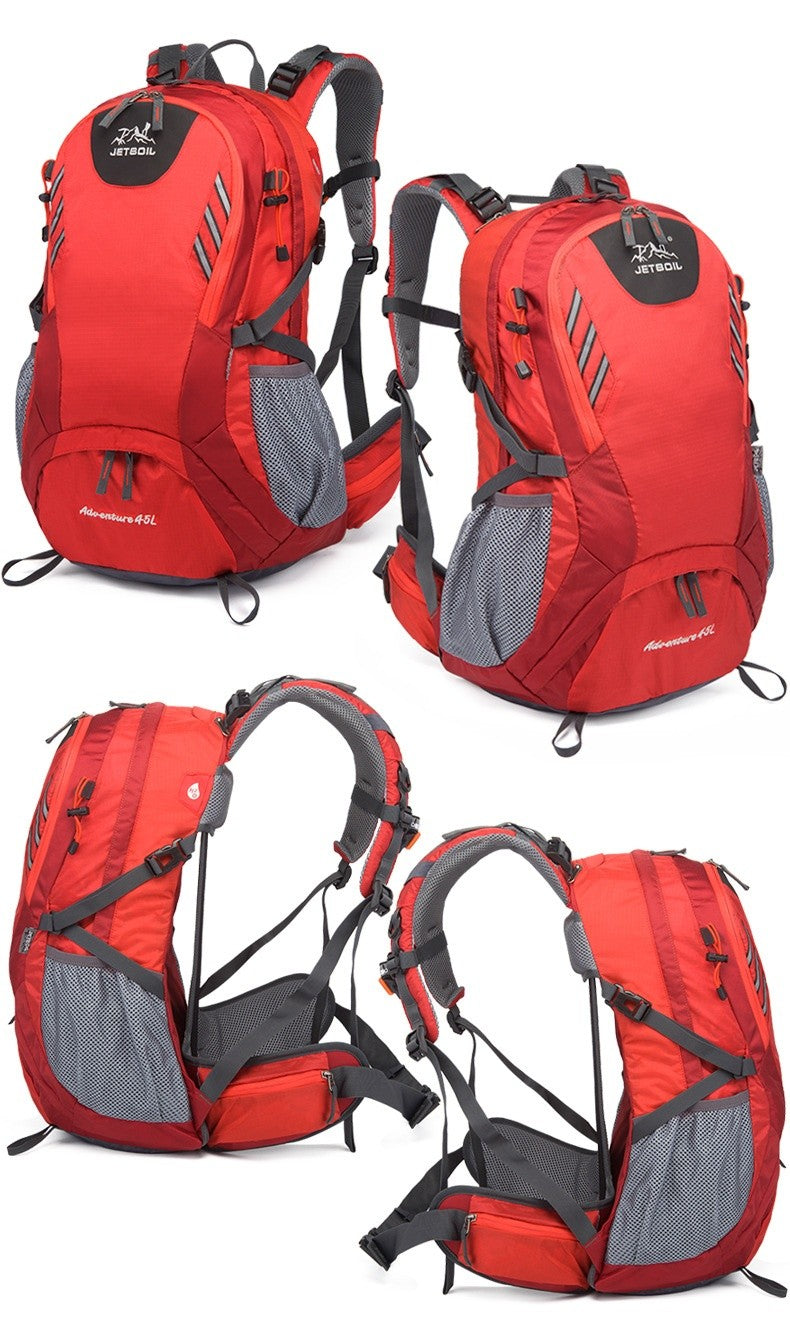 Hiking Backpacks Outdoor Waterproof Men and Women Mountaineering Travel Sports Backpack Large Capacity Camping Bag
