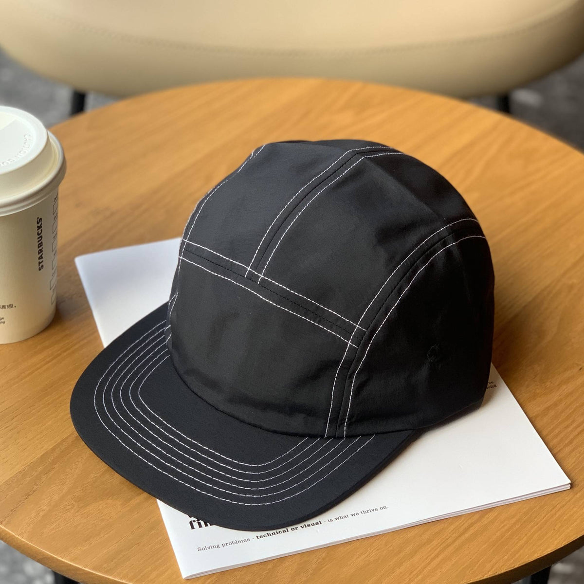 Quick-drying 63cm Large Flat Baseball Cap Men Women Light Breathable Sports Short Brim 5 Panel Running Hat Nylon Hats for Men