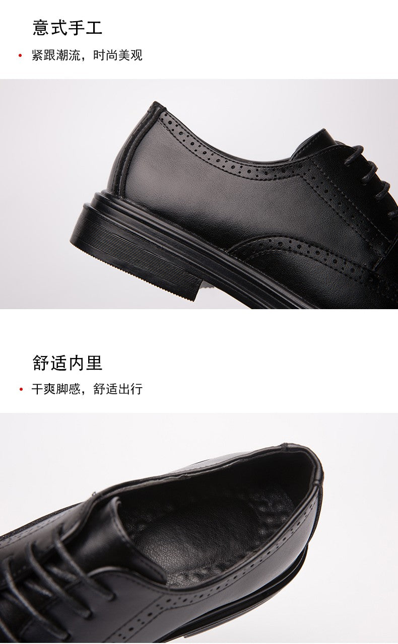 High Quality Men's Dress Shoes Classic Formal Oxford Leather Shoes Men Casual Brogues Business Shoes Man Loafers
