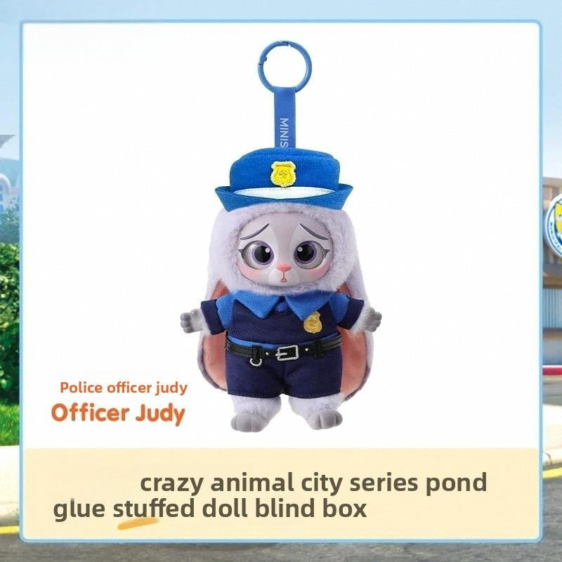 New in stock Zootopia 2 Plush Vinyl Keychain Blind Box Collectible Toy Gift for Girls Animal Mystery Trending Child Toys
