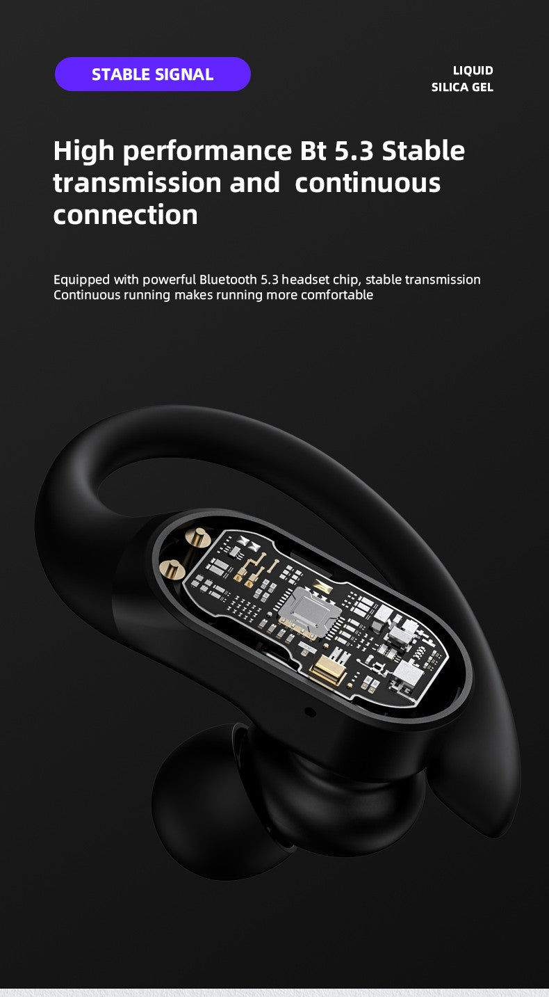 Lenovo LP75 Wireless TWS Sports Bluetooth5.3 Headphones Ear Hook Noise Reduction HiFi Stereo Waterproof Gaming Earphone with Mic