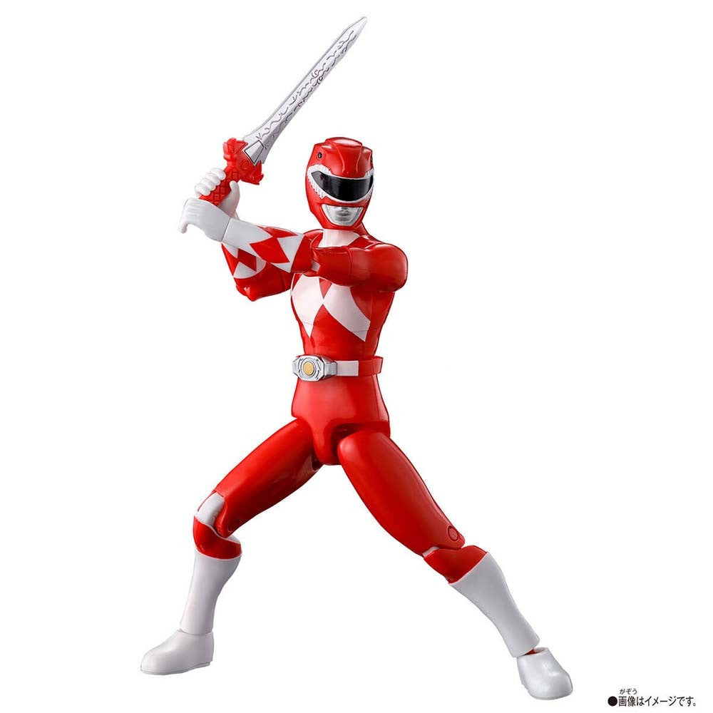 In Stock Original Bandai Action Hero Super Sentai Power Rangers Red Rangers Collection Collection Action Figures Model Toys Gift