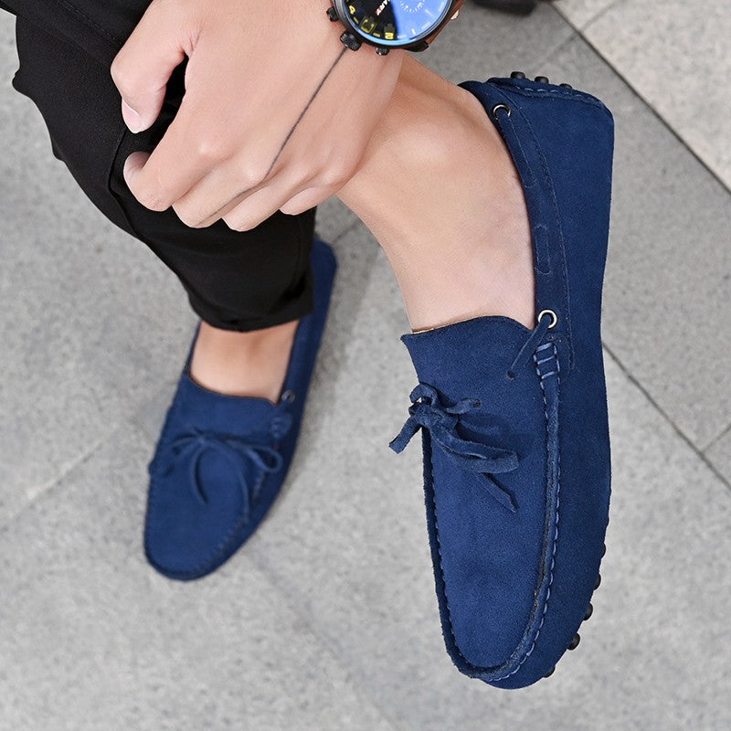 Fashion Men Shoes Genuine Leather Casual Summer Shoes Classic Mens Loafers Elegantes Slip On Flats Plus Size 49 Male Driving