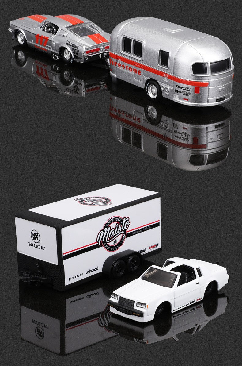 Maisto 1:64 1979 Chevrolet K5 Blazer Chevrolet Brand collectible trailer die-cast precision model car Model collection gift