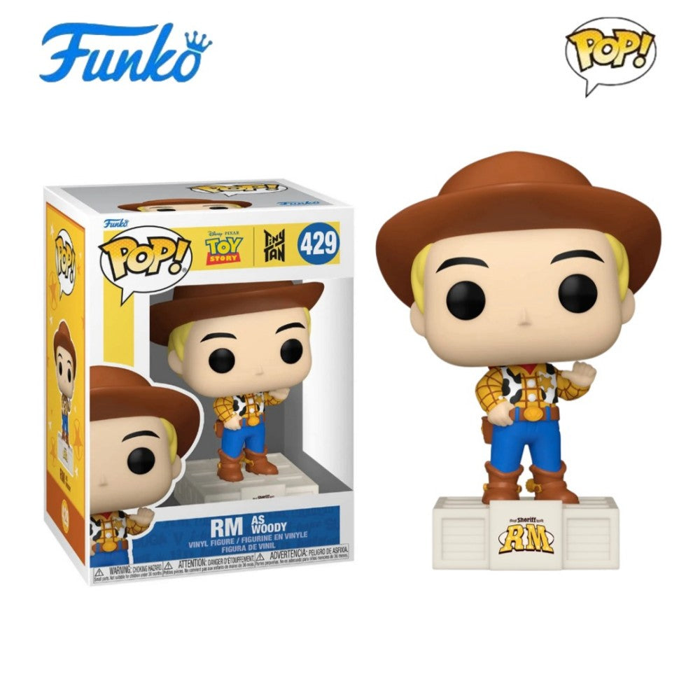 Bangtan Boys Series Action Figure Funko Pop Toy Story Co-Branded Jung Kook Limited Edition Figures Fans Collect Original Gifts