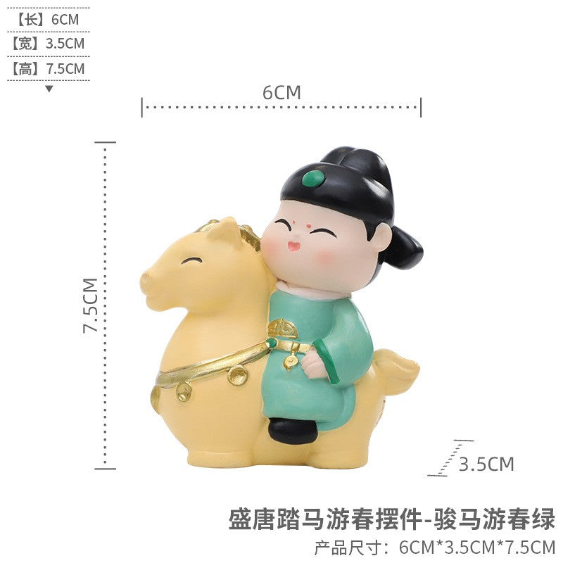 National trend creative desktop ornaments home decoration handicrafts office stress-relieving dolls cultural and creative gifts