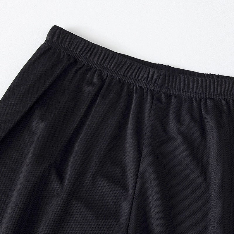 1/3Pcs Men's Plus-size Mesh Black Quick-drying Shorts Running Fitness Basketball Football 5 Pants Teenagers Elastic Waist Slacks