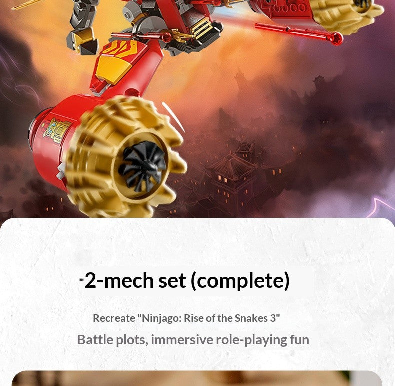 LEGO 71830 Kai's Storm Mech Tank Phantom Ninja Series Toys Children's Building Blocks for Birthday and Christmas Gifts