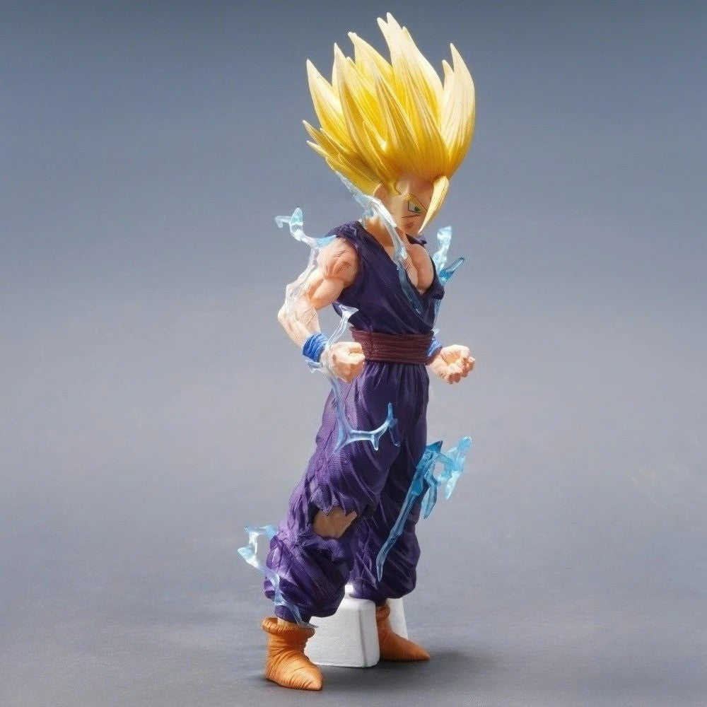 24cm/9.45in Anime Dragon Ball Figure Super Saiyan 2 Son Gohan Action Figures Pvc Desktop Ornamen Collection Model Toys Gifts