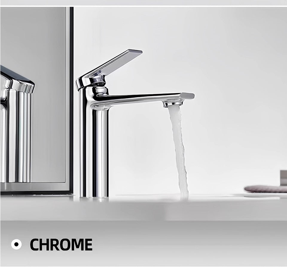VGX Bathroom Faucets Luxury Gold Basin Mixer Sink Faucet Gourmet Washbasin Tapware Hot Cold Water Tap Brass Chrome Black Grey