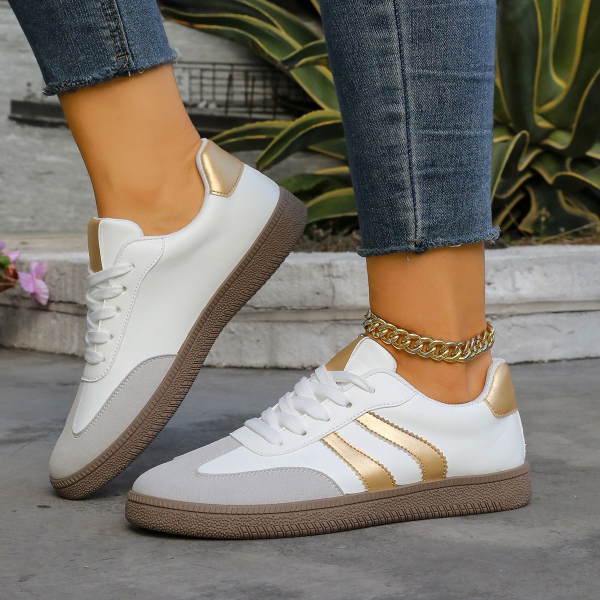 2025 New Women Sneakers Comfortable Classical Shoes Outdoor Walking Sneakers Women Fashion Casual Flats Vulcanize Shoes Ladies