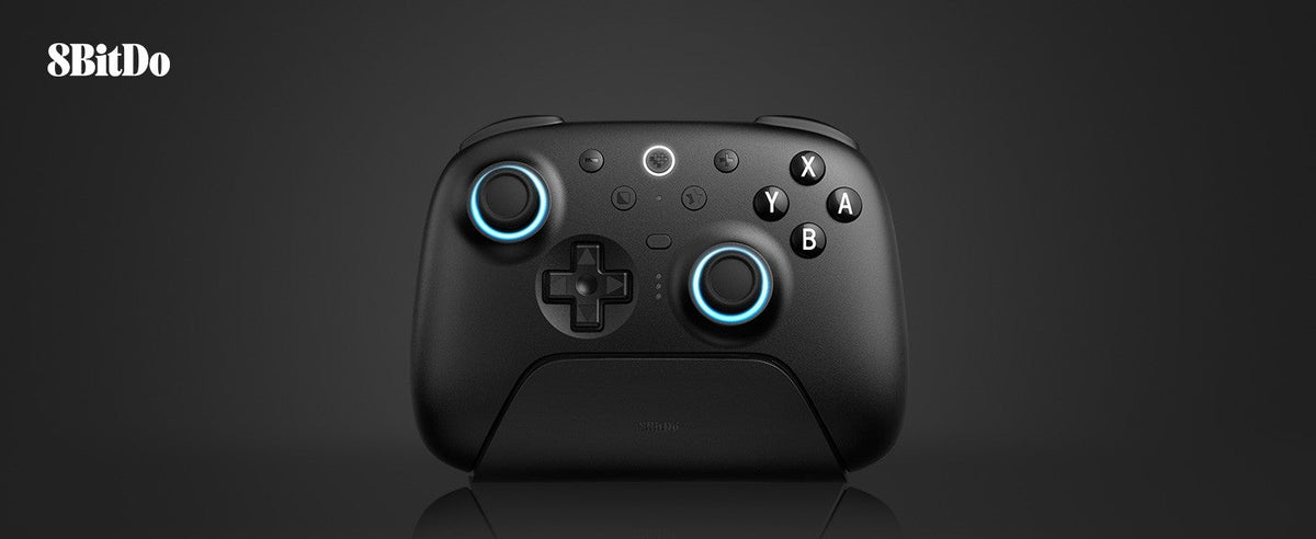 8BitDo Ultimate 2 Bluetooth Gamepad Game Controller with TMR Joysticks & Hall Effect Triggers for Nintendo Switch 2,PC,Windows
