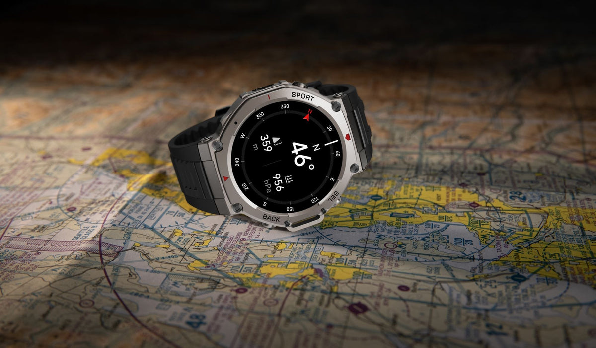 2025 Original T-Rex 3 Ultra Military GPS Smartwatch Built-in GNSS Compass Altimeter 10ATM Waterproof Sports Smartwatch Men Women