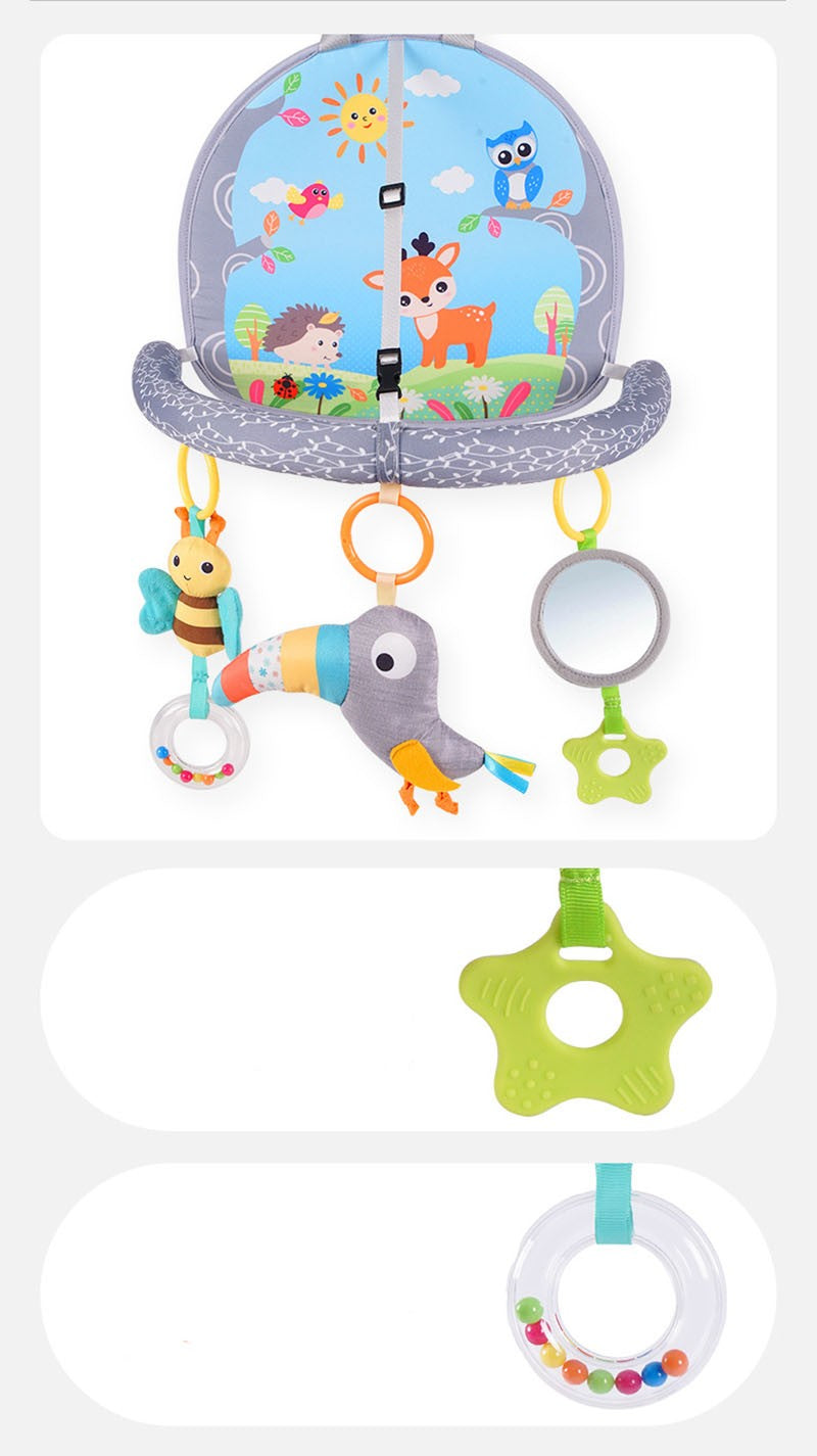 Baby Toy Toddler Cribs Cradles Hanging Bell Baby Stuff Newborn Stroller Stroller Play Arch Bed Toys for Babies 0 12 Months