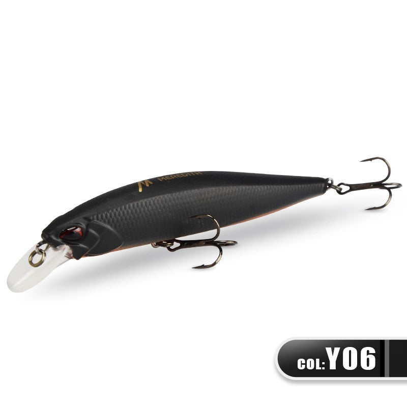 MEREDITH JERK MINNOW 100F 14g Floating Wobbler Fishing Lure 24Color Minnow Lure Hard Bait Quality Professional Depth0.8-1.0m