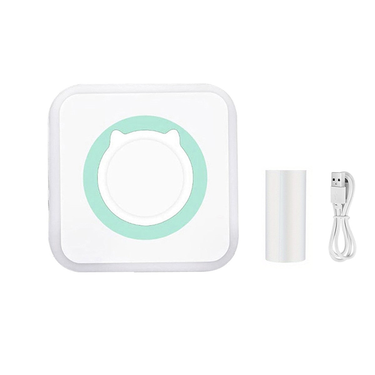 Portable Mini printer,thermal pocket Label printer, for Android or IOS APP, inkless sticker printer, suitable for home, office