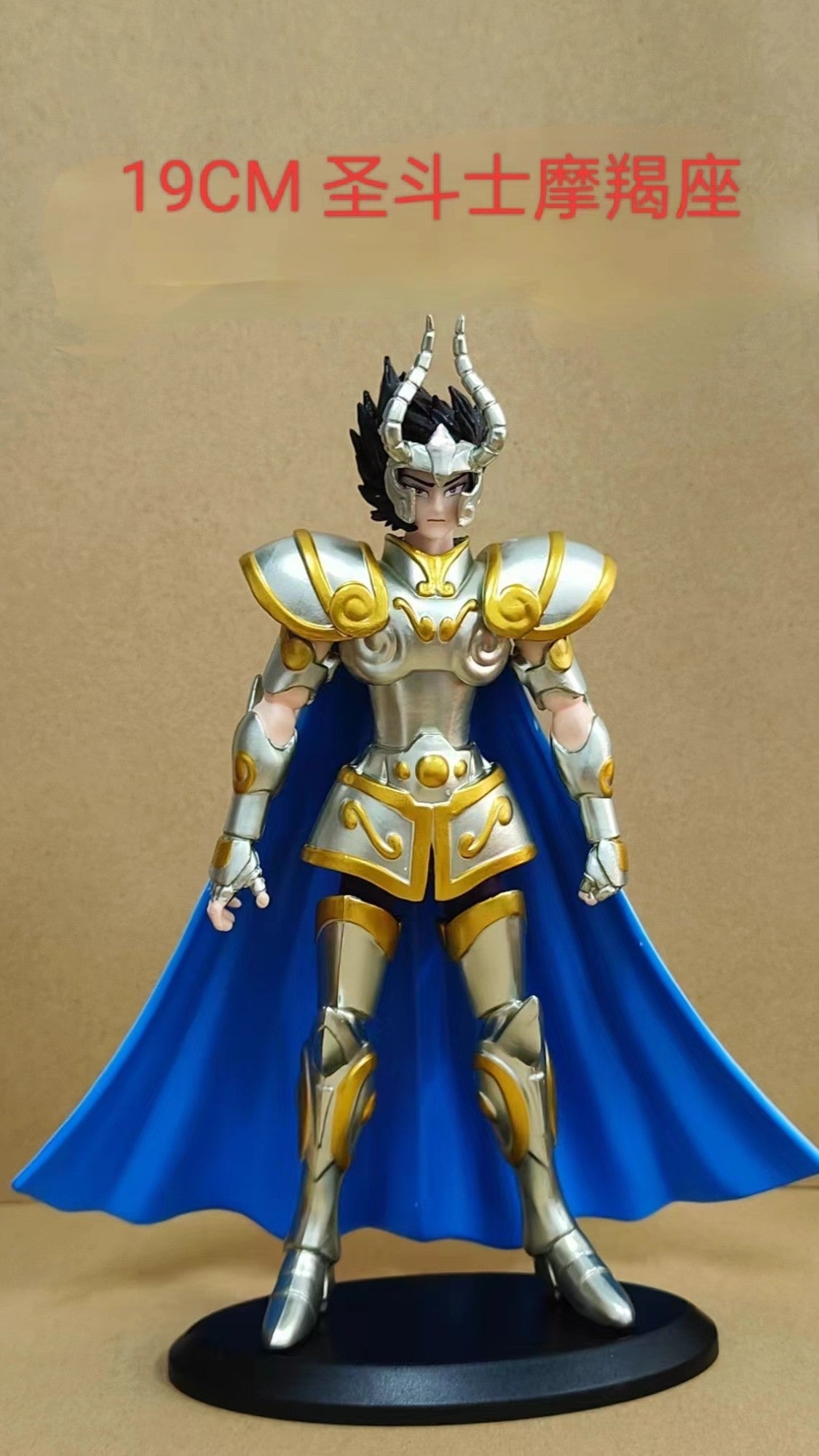Japanese Anime Saint Seiya Figure Phoenix Ikki Hyoga Seiya Shiryu Standing Figure Toy PVC Box Figure Collection Decoration 19cm