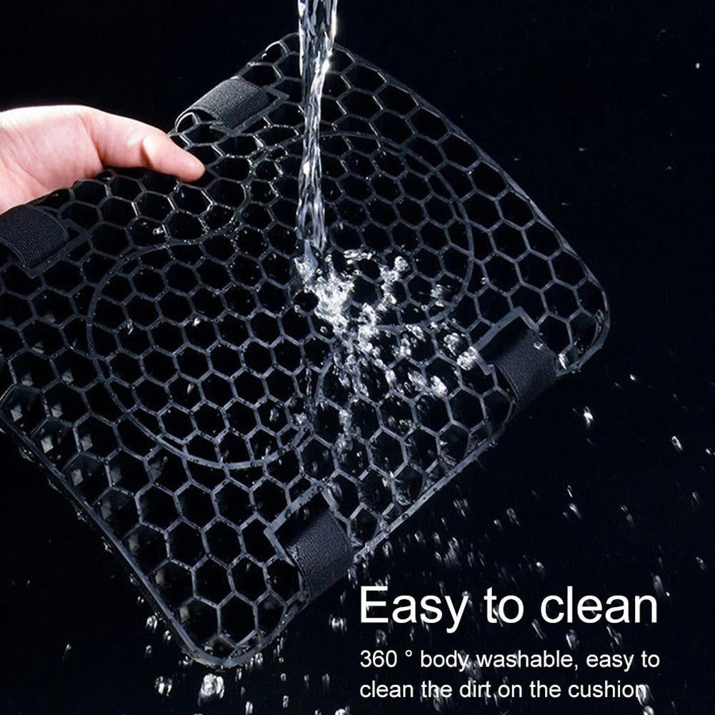 Pressure Relief Anti Slip Universal Comfortable Seat Cover Motorcycle Seat Cushion Gel Honeycomb Motorbike Accessories