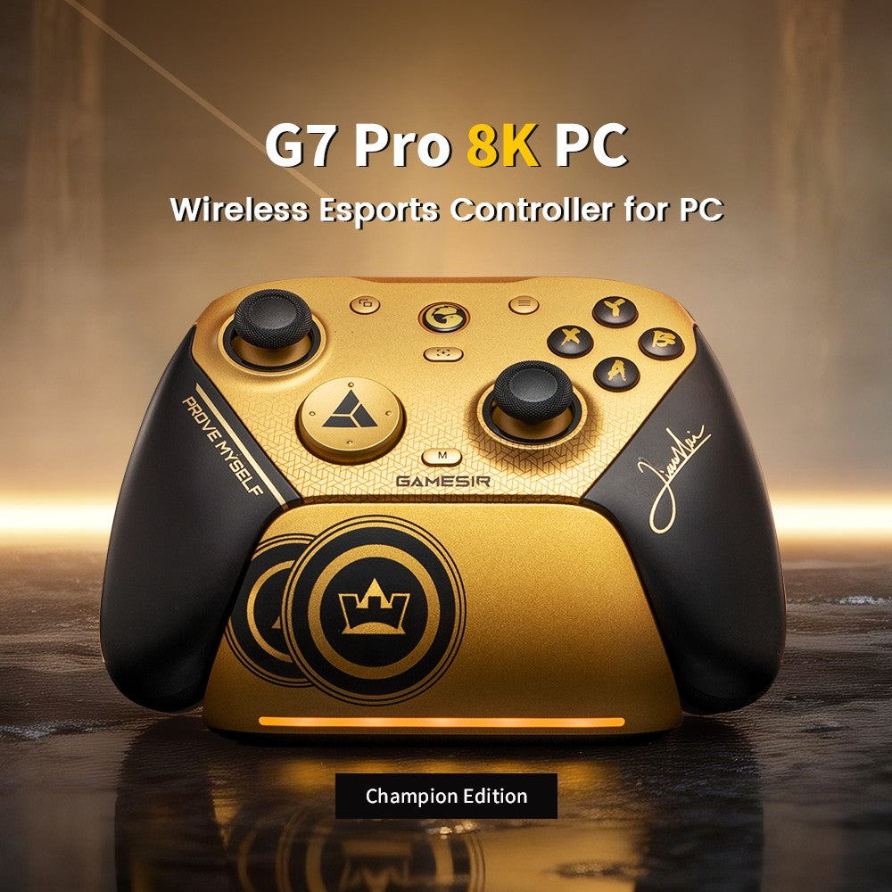 GameSir G7 Pro 8K Champion Edition Wireless PC Controller 8000Hz Polling Rate Gamepad For Nintendo Switch 2, Android, iOS, PC, Steam