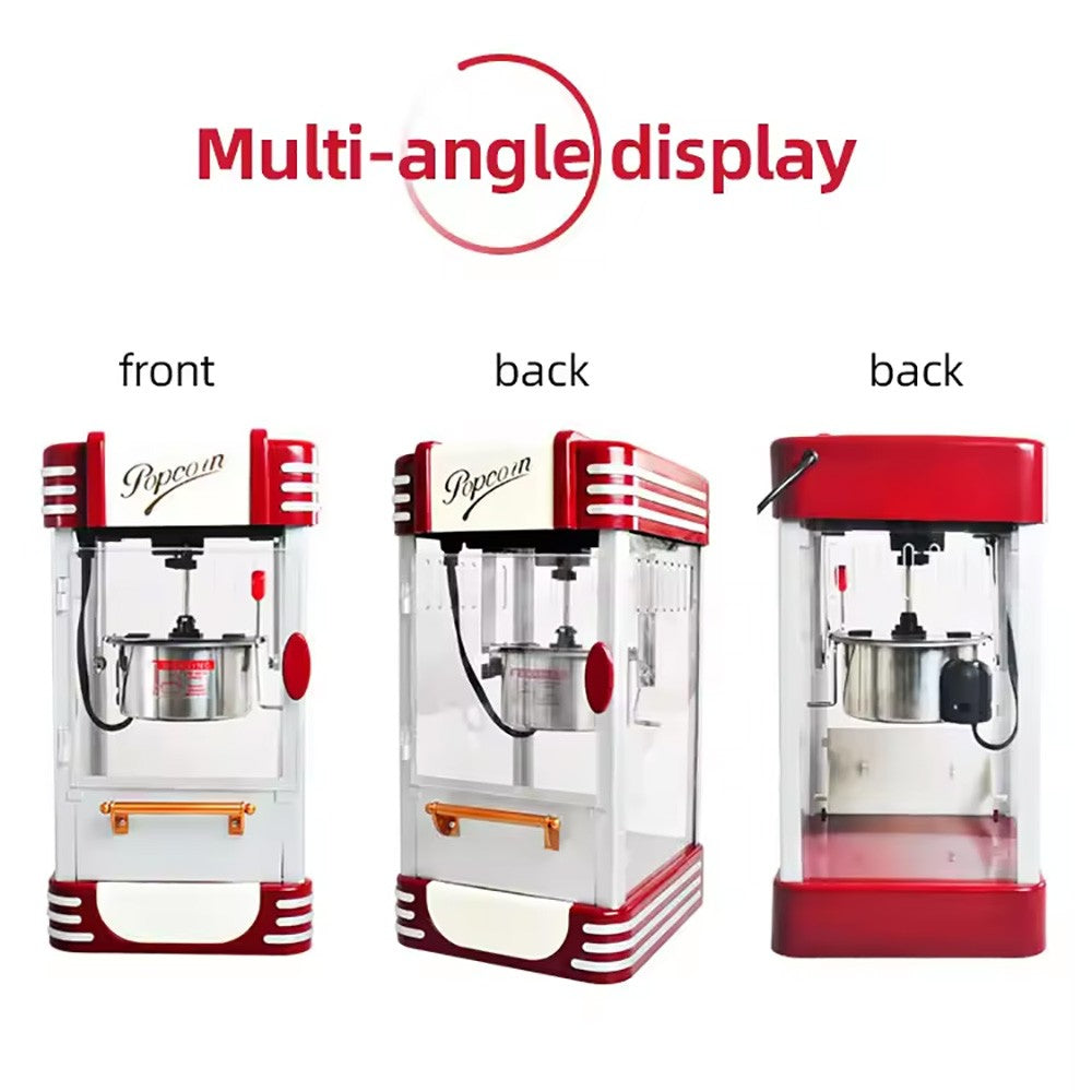 XEOLEO Electric Popcorn Machine 330W Small household Popcorn Maker Corn Popper DIY Creativity For Children
