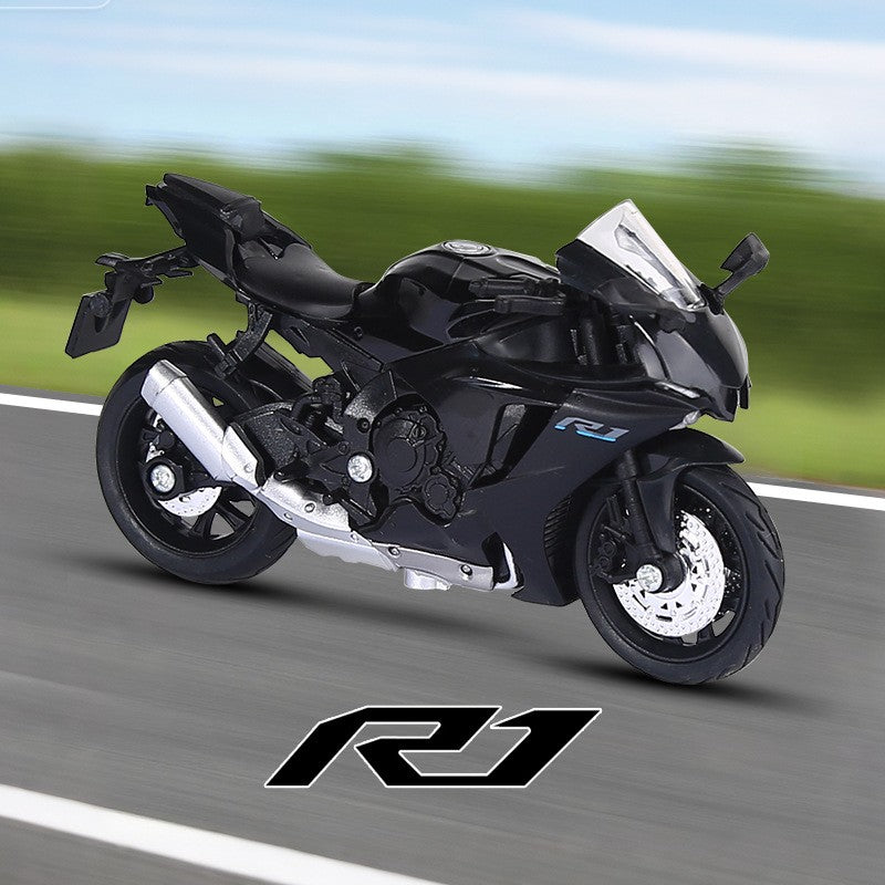 1:18 GSX1000 CBR 1000RR R1 Hayabusa Alloy Motorcycle Model Collection Genuine Authorization Motorbike Toy Miniature