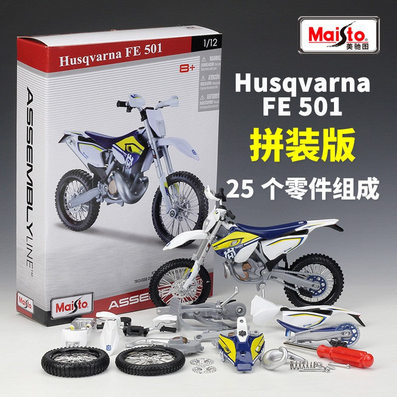 Maisto 1:12 BMW S1000RR HONDA CBR 600 RR 1000 RR KTM 690 Duke YAMAHA YZ450F Assemble DIY Motorcycle Bike Model Toy New In Box