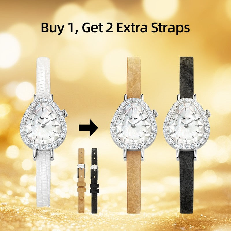 Sotoiru Watches for Woman Fashion Quartz Snake Wristwatches with Qucik Release Strap Original Design Christmas Gift for Woman