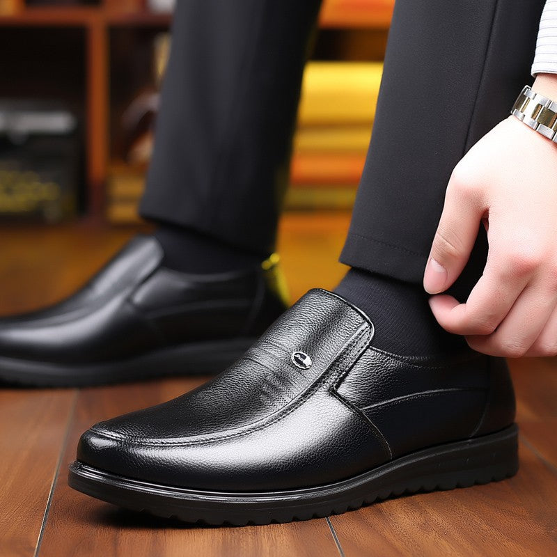 100% cowhide Men's Leather shoes New large size Fashion riding boots Men's shoes Casual sports shoes Low heels Motorcycle boots