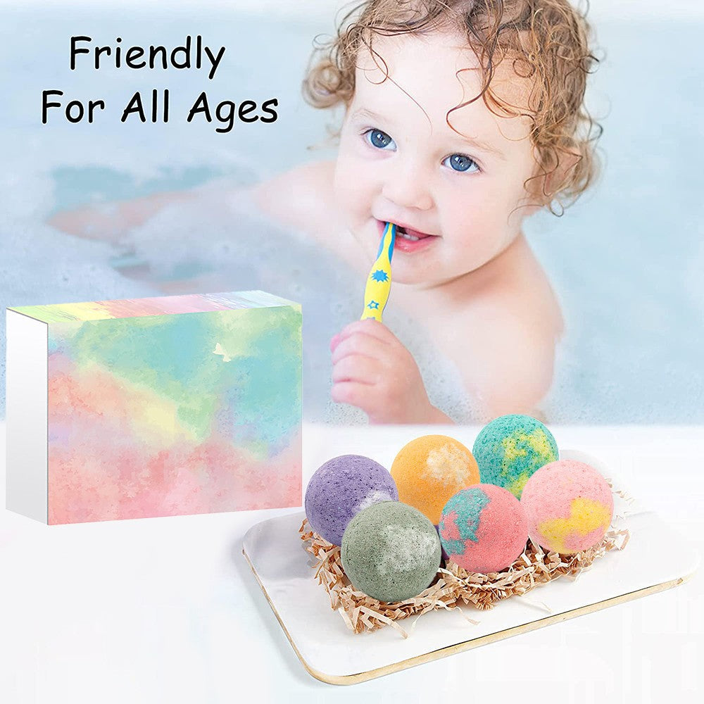 12pcs Organic Bath Bombs Gift Natural Mini Handmade Bathing Foot Spa Bomb Rich Essential Oils For Moisturizing Dry Skin Relaxing