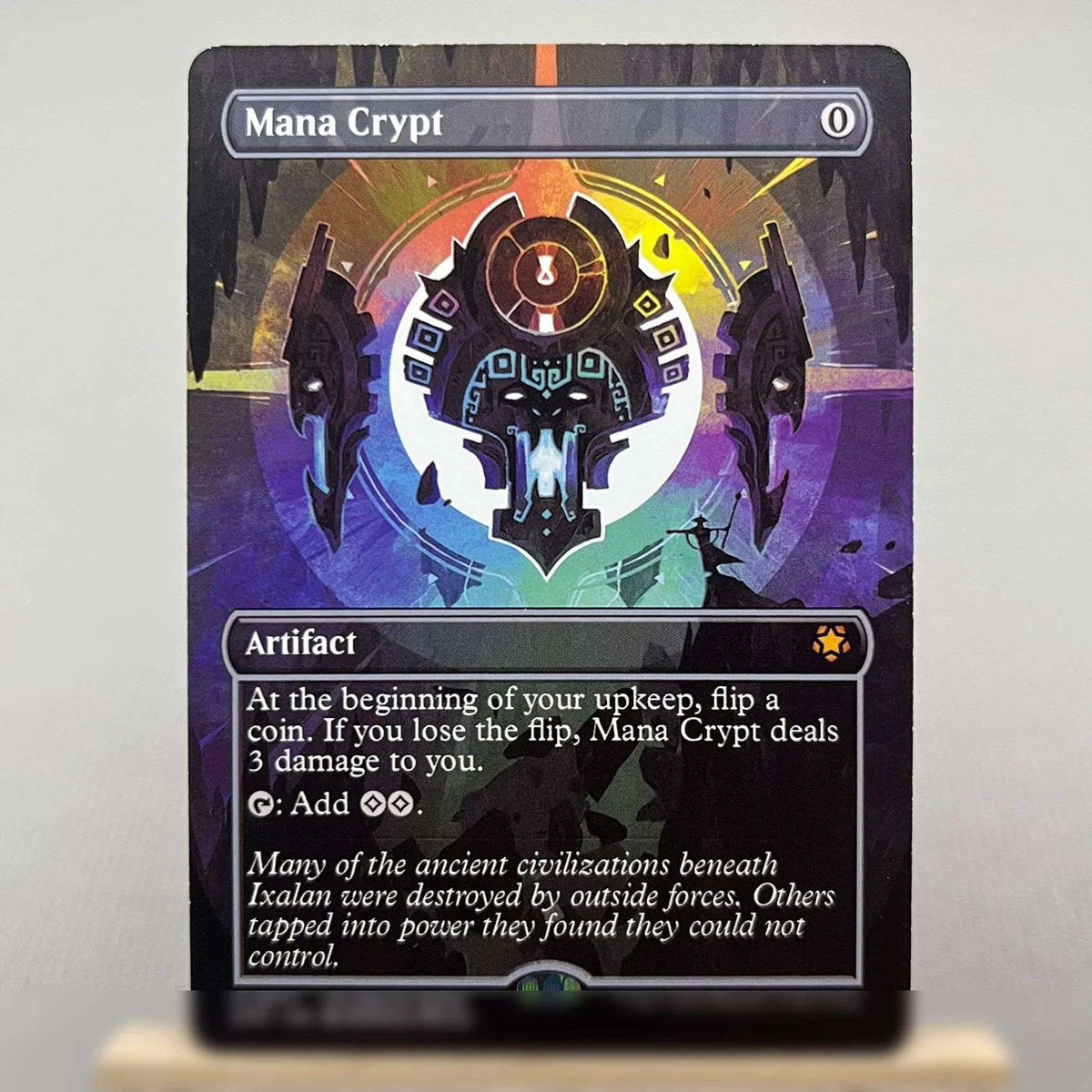 WOT SPG LCC WOE LCI HOLO4-02 TCG Cards for Home Play magical Proxy the Mana Crypt Rhystic Study Lord of Underworld gather