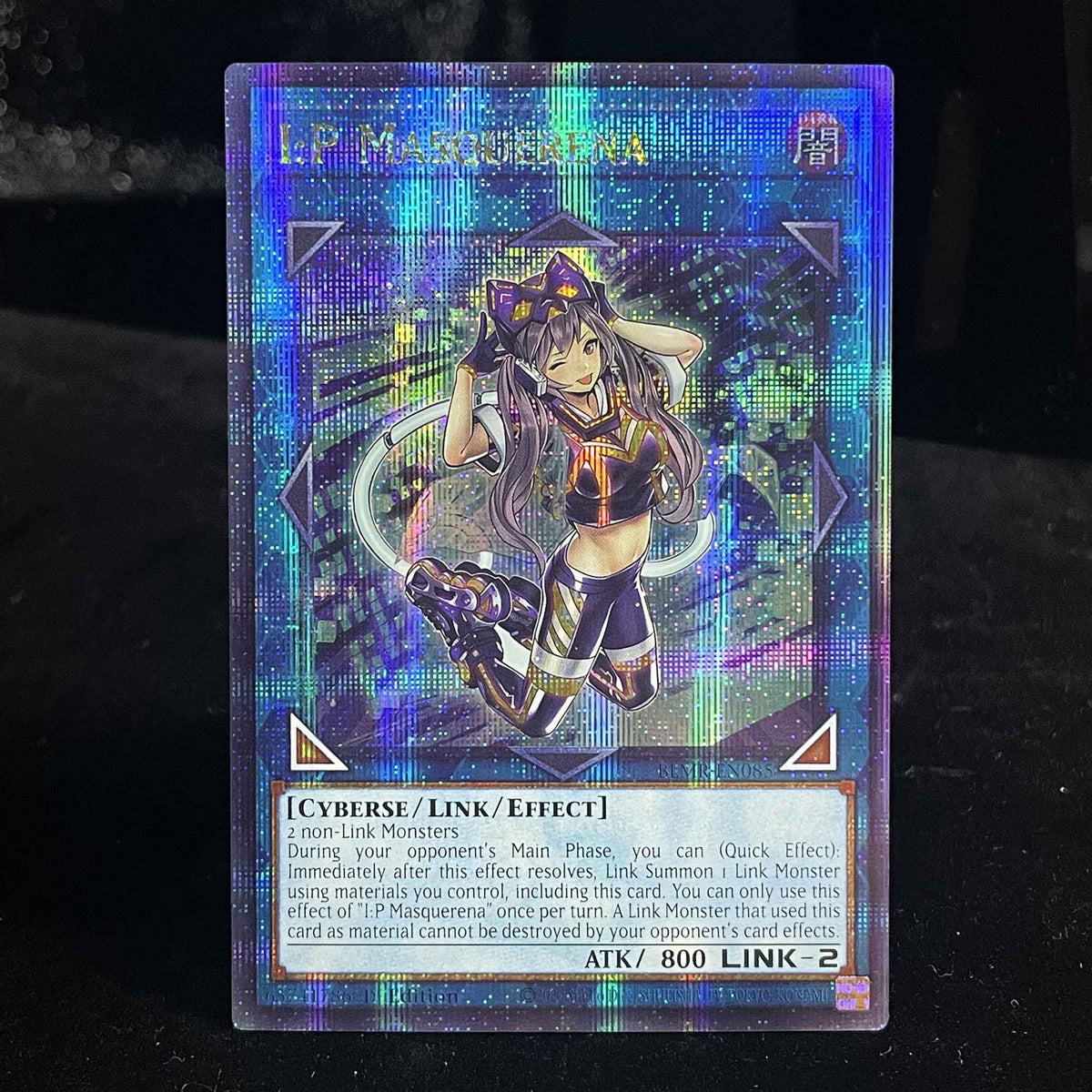 YuGiOh!! QCSCR FOIL Card BLMR Series DARK ARMED DRAGON/I:P MASQUERENA/SUPER POLYMERIZATION/WELCOME LABRYNTH YGO TCG 1st Edition