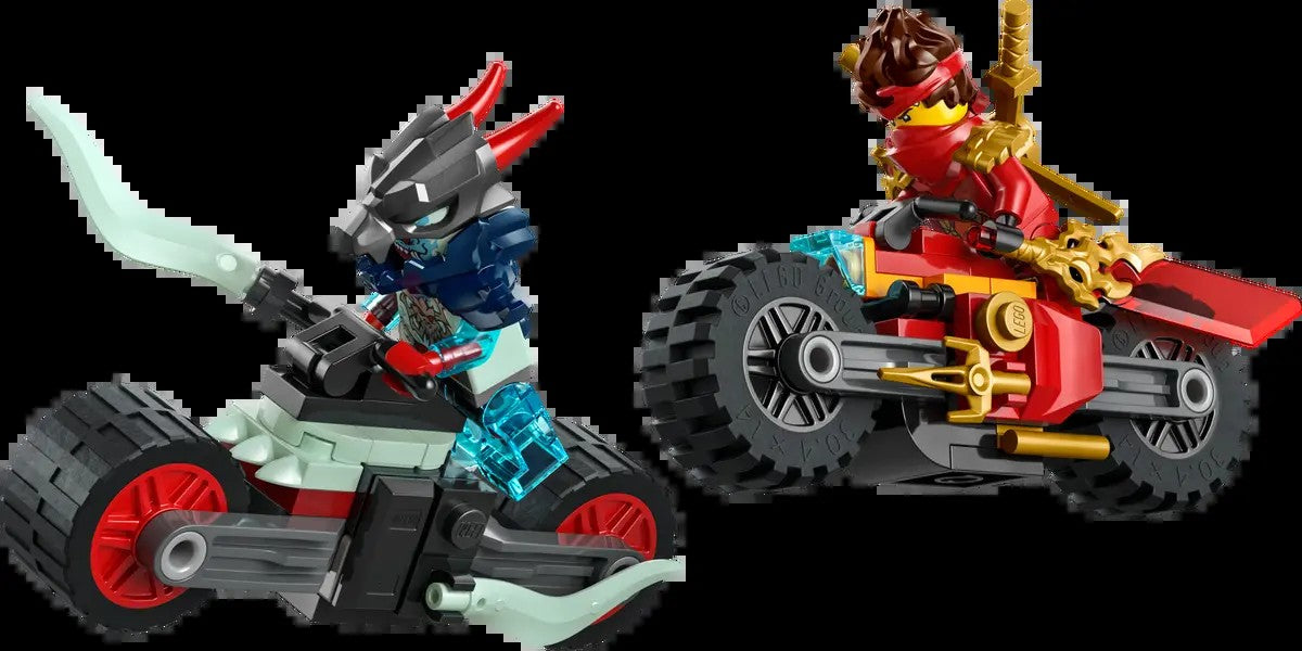 LEGO Phantom Ninja 71838 Kai's motorcycle speed pursuit puzzle building block toy gift