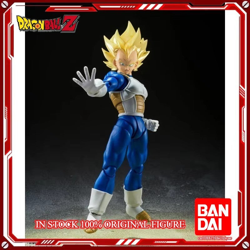 In Stock 100% Original BANDAI SPIRITS S.H.Figuarts Vegeta AWAKENED SUPER SAIYAN BLOOD Anime Figure Model Action Toys Gifts