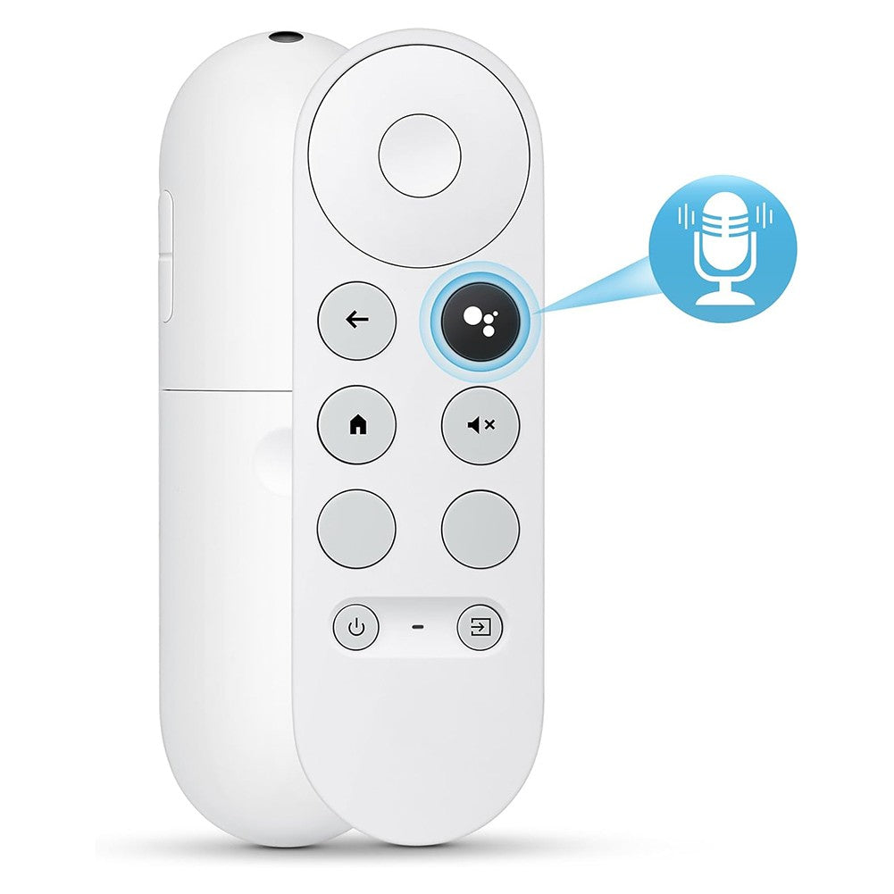 G9N9N Remote Control Bluetooth-Compatible Voice Universal Remote Control Remote Controller for Google TV Chromecast 4K Snow