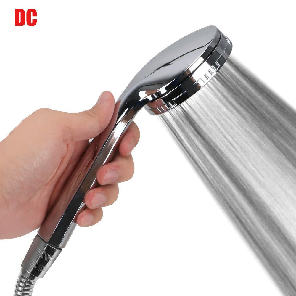 Rainfall Chrome Bath Shower Head 1pc Water Saving Spray Nozzle High Quality Pressurized Nozzle Shower Head High Pressure