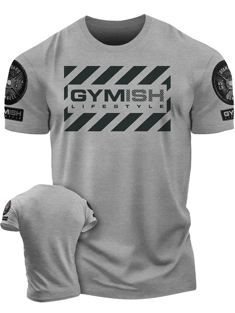 The 3D printed men's T-shirt for the summer of 2025 is a bestseller for sports fitness exercise casual fashion and lightness