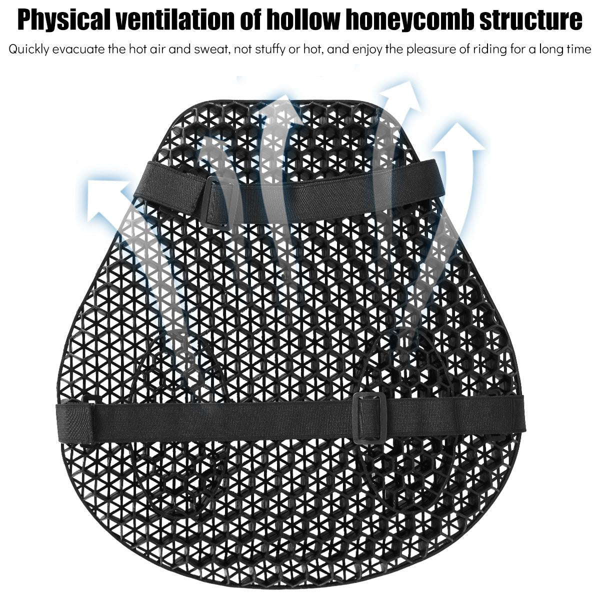 Motorcycle Seat Cushion Non-slip 3D Breathable Mesh Structure Soft and Comfortable Sun Protection Motorcycle Accessories