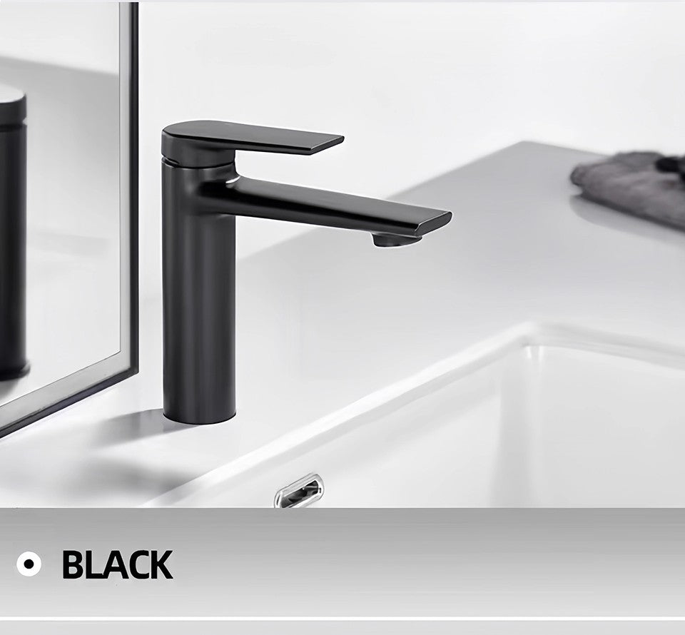 VGX Bathroom Faucets Luxury Gold Basin Mixer Sink Faucet Gourmet Washbasin Tapware Hot Cold Water Tap Brass Chrome Black Grey